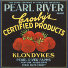 Pearl River Farms strawberry poster